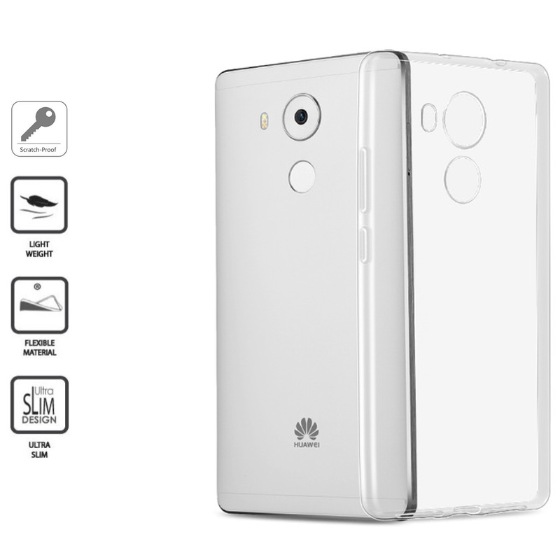 Permatomas silikoninis dėkliukas 0.6 mm. (Huawei MATE 8) Permatomas silikoninis dėkliukas 0.6 mm. (Huawei MATE 8)